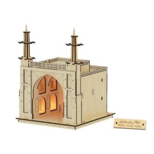 54-Teiliges 3D-Holzpuzzle: Monar Jonban – Komplexes Design