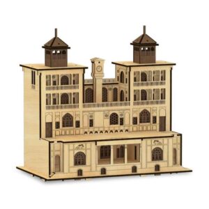 77-Teiliges 3D-Puzzle: Shamsolemareh Palast – Komplexes Design