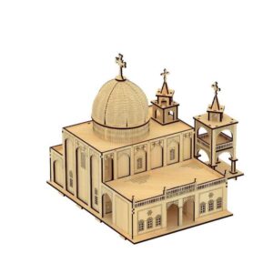 80-Teiliges 3D-Puzzle: Vank Kathedrale – Historische Nachbildung