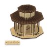87-Teiliges 3D-Puzzle: Grab von Mirza Kuchak Khan – Komplexes Design