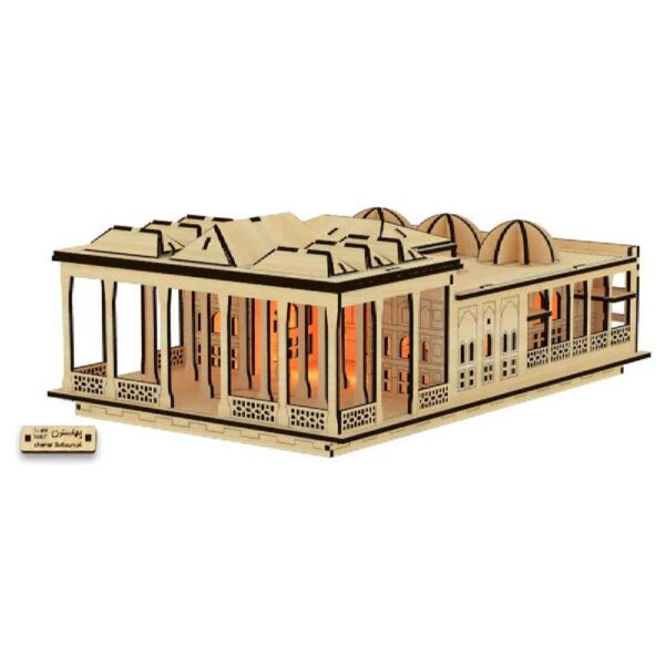 91-Teiliges 3D-Puzzle: Chehel Sotoon Palast – Elegante Architektur