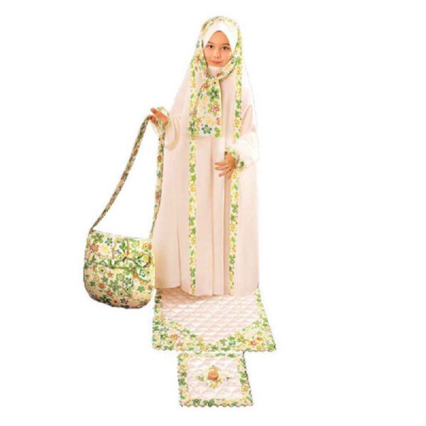 Mädchen Jashn-e Taklif Chador-Set mit Ärmeln Modell Sedna