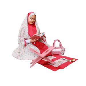 Mädchen-Taklif-Feier Chador-Set mit Ärmeln Modell Galin