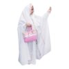 Mädchen Taklif-Zeremonie Chador-Set mit Ärmeln Modell Nabaut