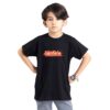 Islamisches T-Shirt für Kinder Schwarz Karbala Kalligrafie