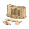 70-Teiliges 3D-Puzzle: Persepolis Apadana Palast – Historische Struktur