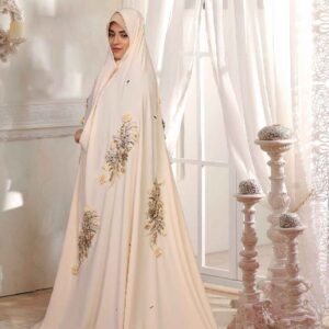 Hochzeits-Chador-Modell der iranischen Braut Katayoun