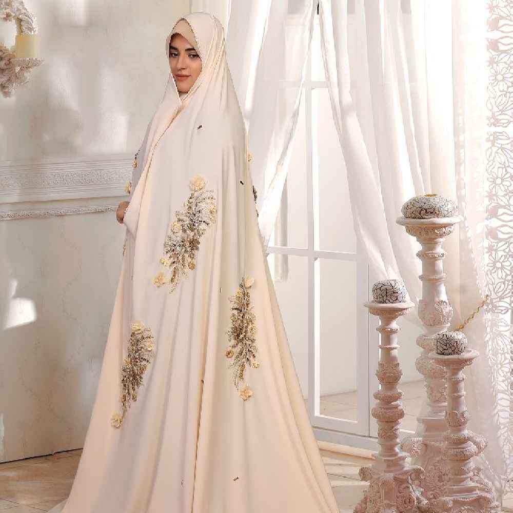 Hochzeits-Chador-Modell der iranischen Braut Katayoun