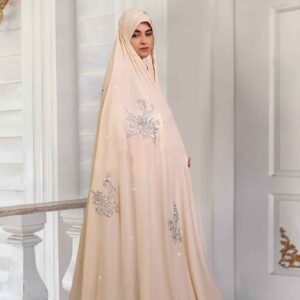 Hochzeits-Chador-Modell der iranischen Braut Zhaleh