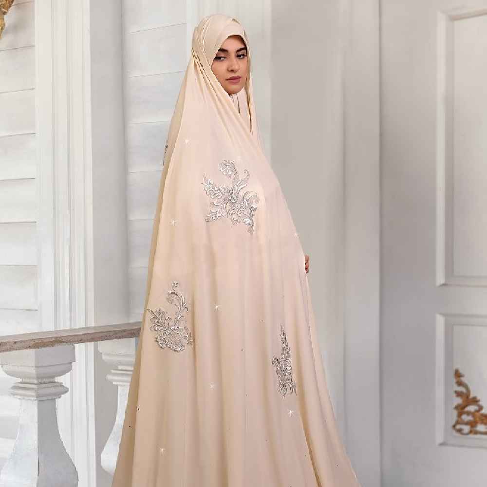 Hochzeits-Chador-Modell der iranischen Braut Zhaleh