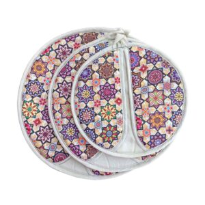 Damkoni – Persischer Reiskocher Bonnet Deckel Dampfsammler Set von 3 – Modell Golabeton