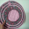 Damkoni - Persischer Reiskocher Bonnet Deckel Dampfsammler Set von 3 - Modell Karin