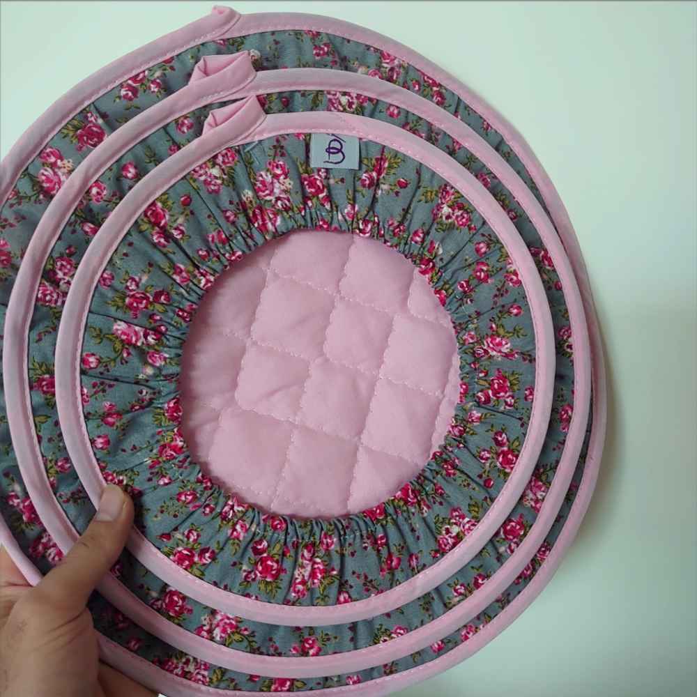 Damkoni – Persischer Reiskocher Bonnet Deckel Dampfsammler Set von 3 – Modell Karin