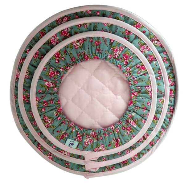 Damkoni - Persischer Reiskocher Bonnet Deckel Dampfsammler Set von 3 - Modell Karin