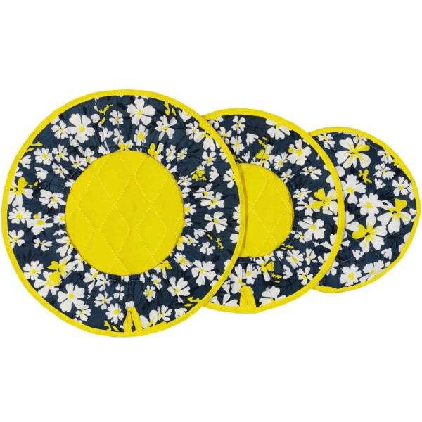 Damkoni - Persischer Reiskocher Bonnet Deckel Dampfsammler Set von 3 - Modell Ravella