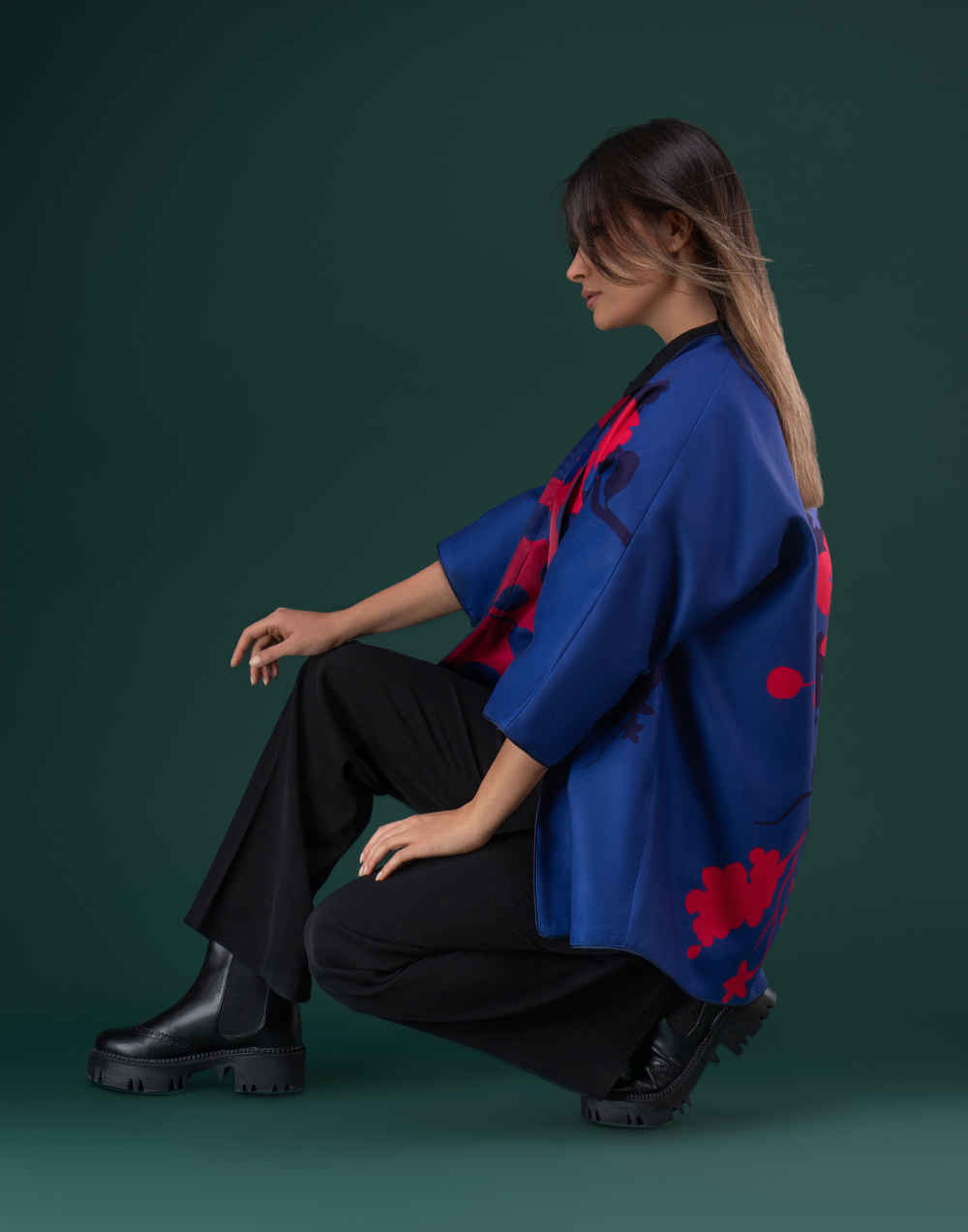 Persischer Manto, Modell Blüte