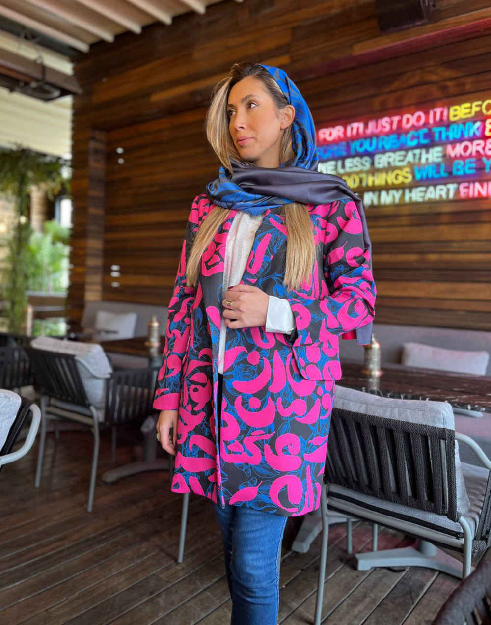 Persischer Manto Modell Harfha