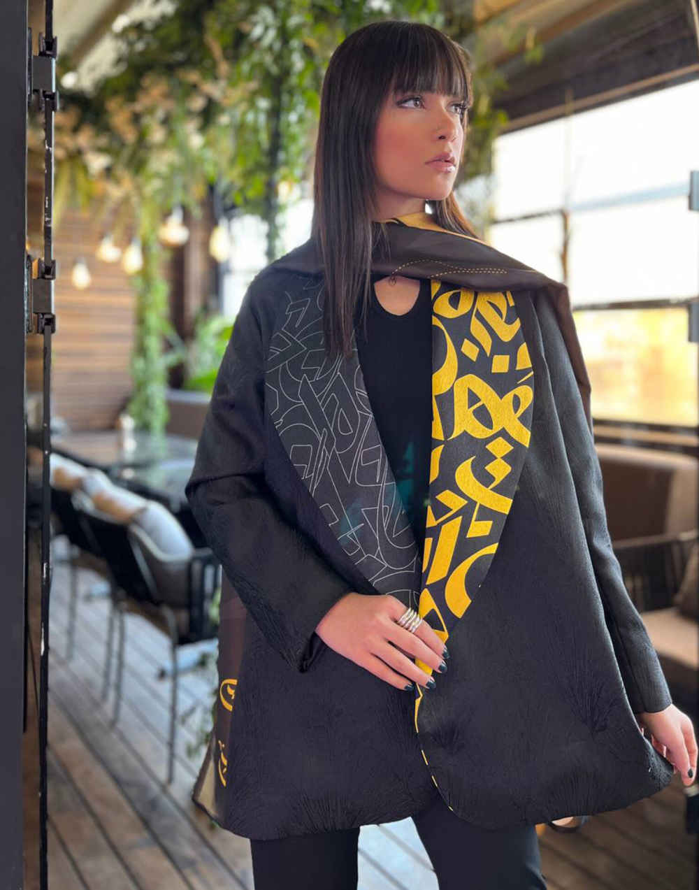 Persischer Manto Modell Shab Hengam