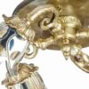 Messing Semi-flush Kronleuchter Florentin und Vintage-Stil Matin