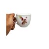 Persisches Teetassenset mit Untertasse - Blossom Porzellandesign (12-teilig)