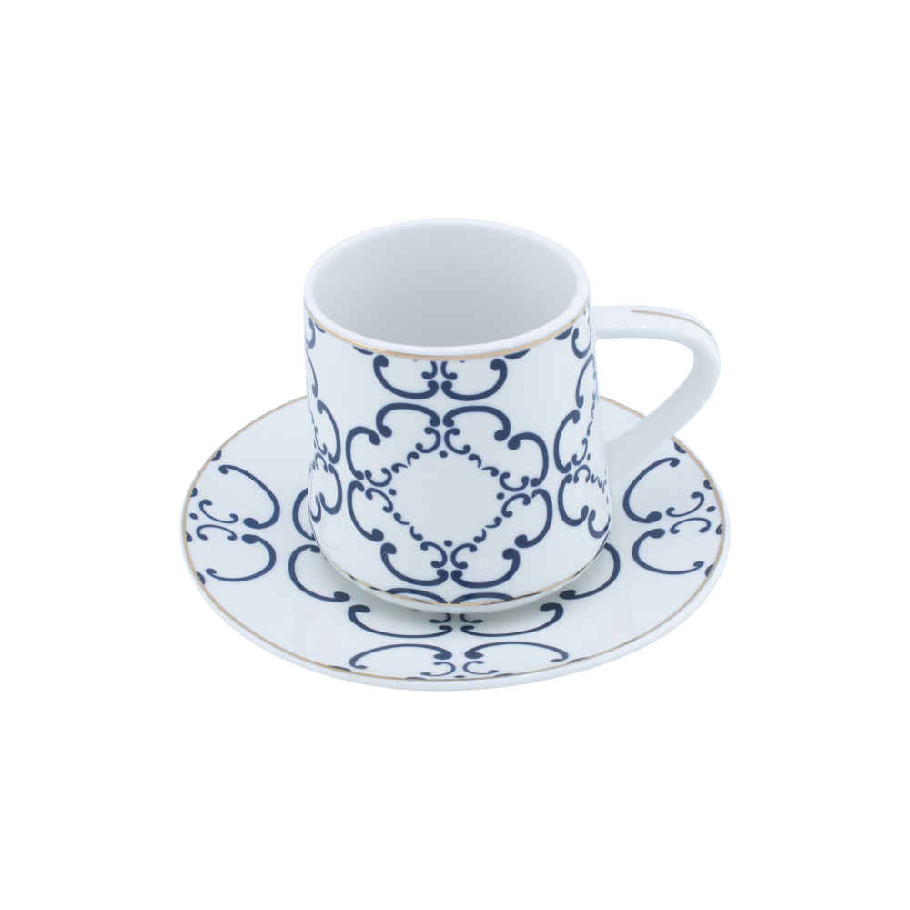 Persisches Teetassenset mit Untertasse - Tiam Porzellandesign (12-teilig)
