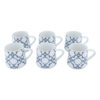Persisches Teetassenset mit Untertasse - Tiam Porzellandesign (12-teilig)
