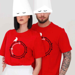 Persisch Inspirierte Unisex T-Shirt Modell Aghaz – Modernes Traditionelles T-Shirt