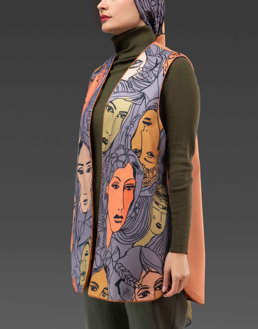 Persische Damenweste Modell Leyli