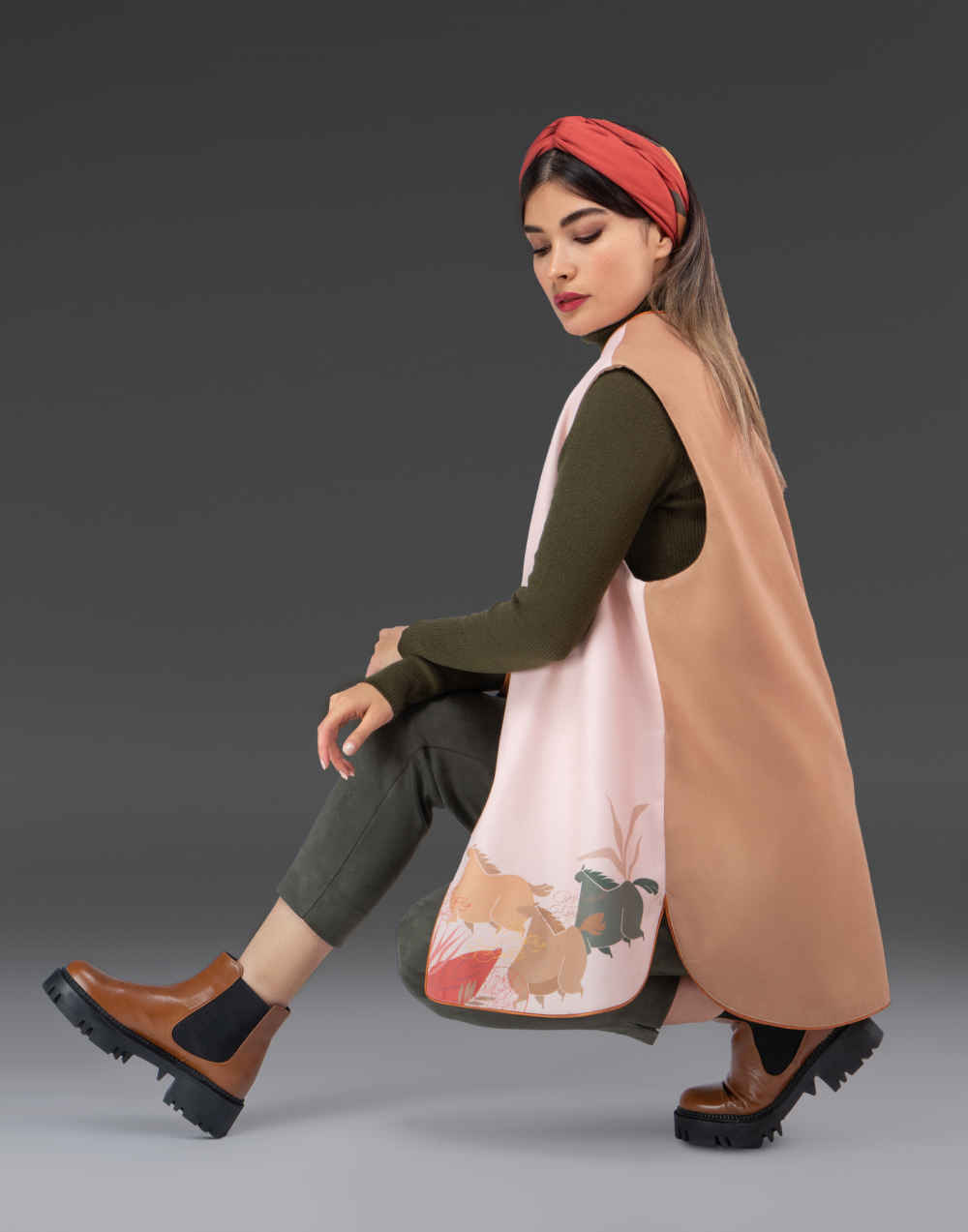 Persische Damenweste Modell Shahsavar