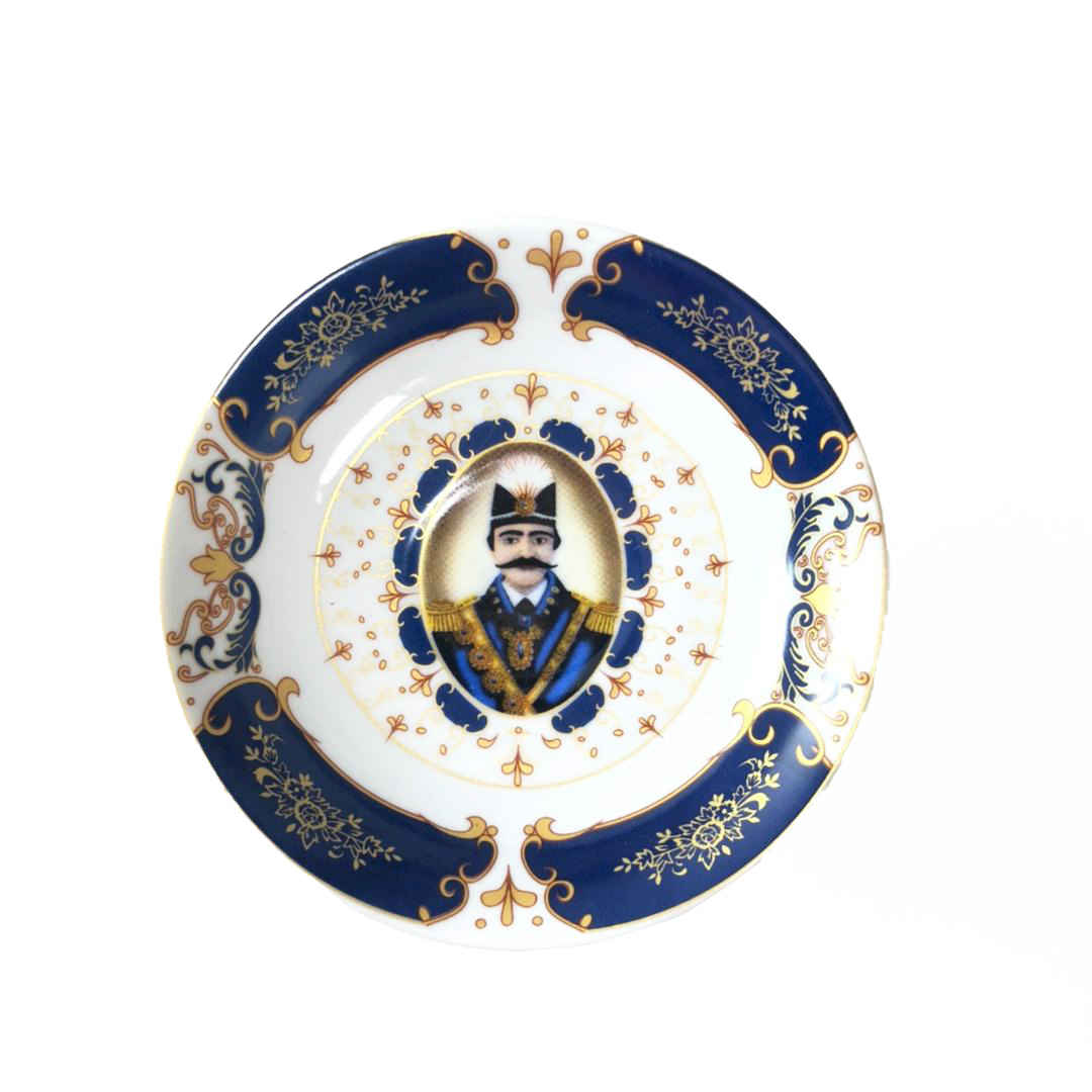 Persische Teetasse - Porzellan mit Shah Abbasi Naseri Design (Set mit 6)