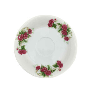 Persische Teetasse – Porzellan mit Nostalgischem Blumen-Design (Set mit 6)