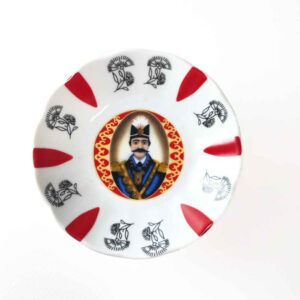 Persische Teetasse – Porzellan mit Shah Abbasi Design (Set mit 6)