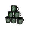 Persisches Espressotassen-Set 6er - Starbucks Keramik Demitasse-Stil