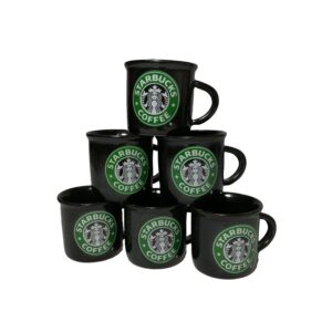 Persisches Espressotassen-Set 6er – Starbucks Keramik Demitasse-Stil