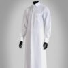 Weißer Thawb für Herren – Traditionelles Arabisches Robe