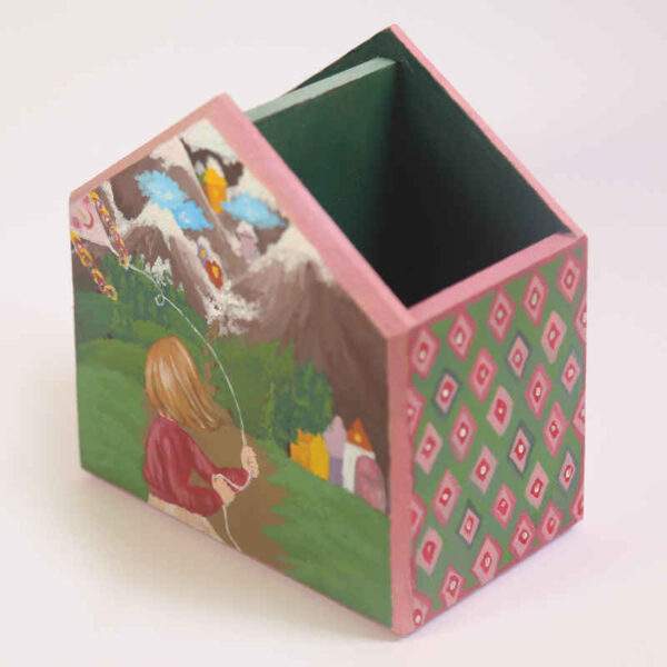 Holz-Make-up Pinsel Halter Modell Cottage