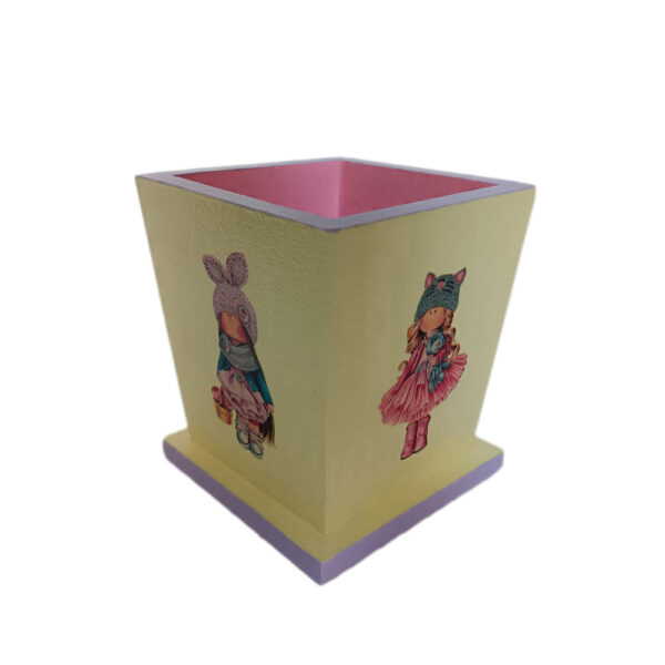 Holz-Make-up Pinsel Halter Modell Roya