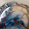 Handgefertigte Harz-Wanduhr - Abstrakter Stil Ozean