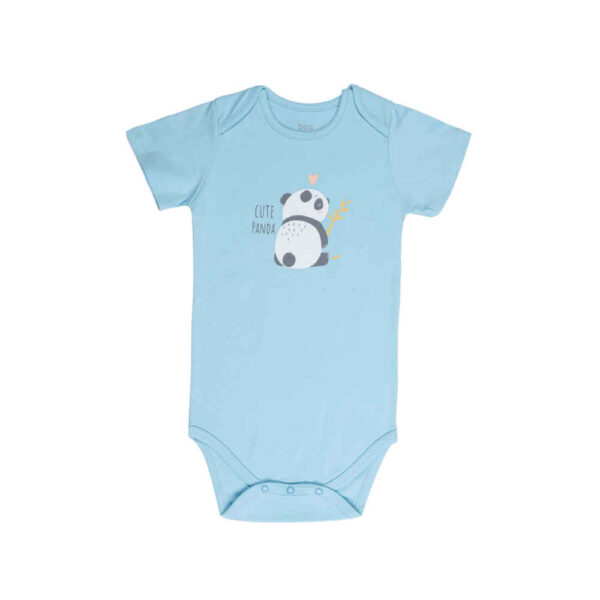 Blauer Lap Shoulder Baby Onesie Bodysuit Panda