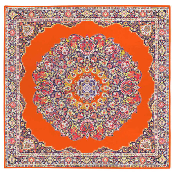 Samt Tischdecke Persische Eleganz Inspiriertes Design Boteh Jegheh