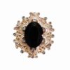 Klassische Rhinestone-Broschen-Nadel – Modell Negin