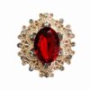 Klassische Rhinestone-Broschen-Nadel – Modell Negin