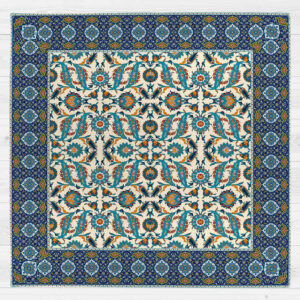 Samt Tischdecke Persische Eleganz Inspiriertes Design Eslimi