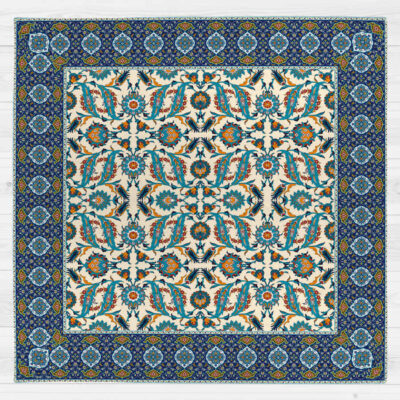 Samt Tischdecke Persische Eleganz Inspiriertes Design Eslimi