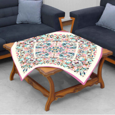 Samttischdecke Persische Eleganz Inspiriertes Design Mahta