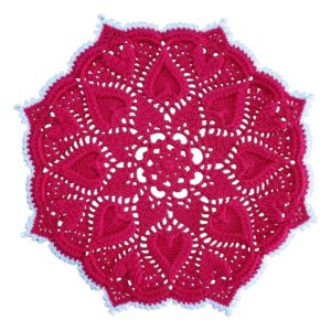 Häkelgefertigte Handgestrickte Tischdecke Modell Golbehi