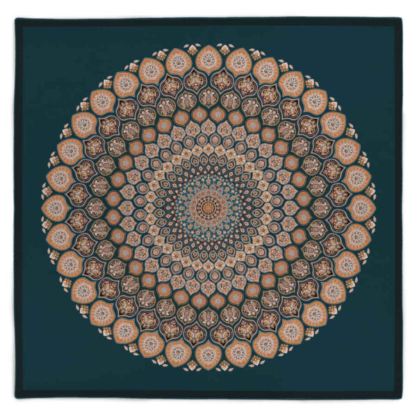 Samttischdecke Persische Eleganz Inspiriertes Design Tanaz