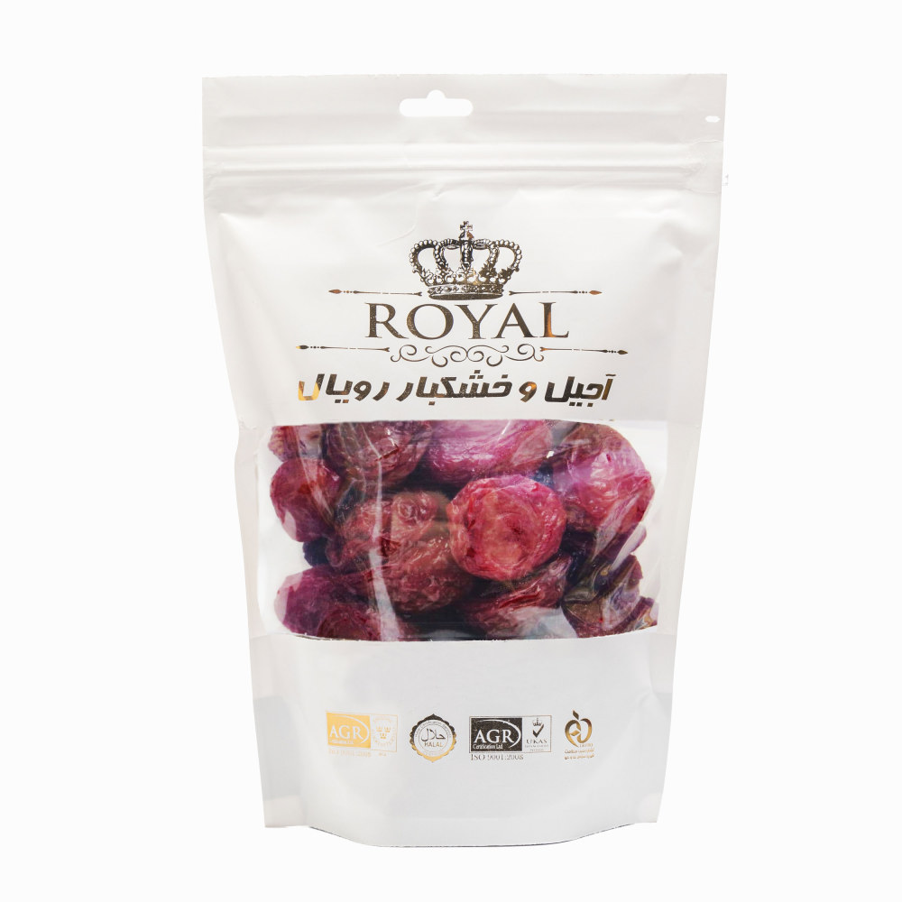 Iranische getrocknete rote Pflaumen (Aloo Jangali) – 2500 Gramm