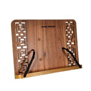 Faltbarer Holzbuchständer: Perfekt für komfortables Lesen – Alpha
