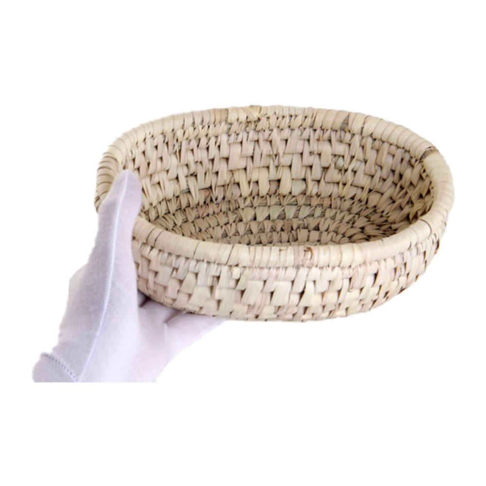 Persischer handgewebter Palmblatt-Korb Modell Felora